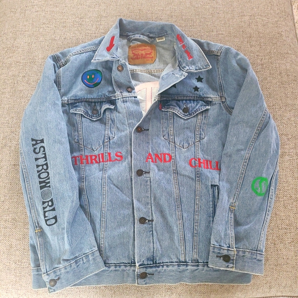 Travis Scott Astroworld Denim Jacket XL